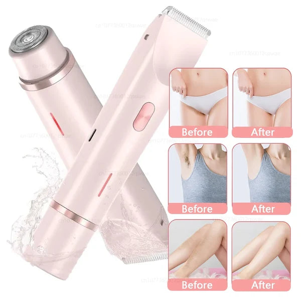 2 in 1 Dual Head Shaver
