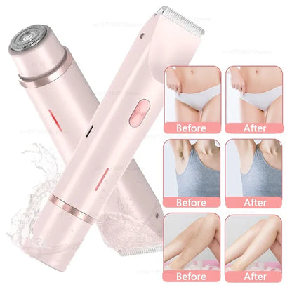 2 in 1 Dual Head Shaver