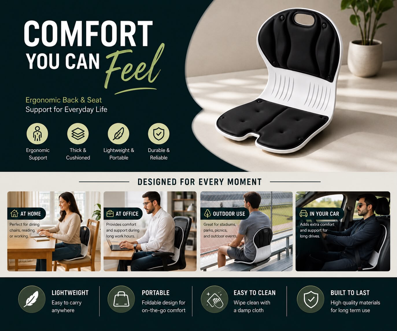 Comfort Posture Correction Chair