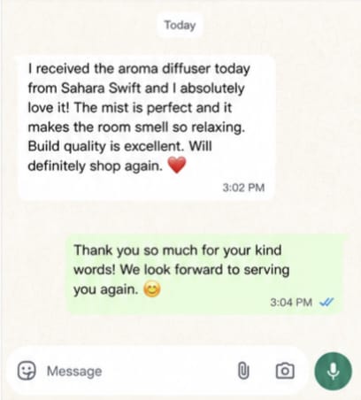 WhatsApp review 4