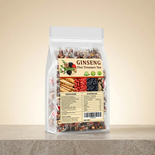 Ginseng Five Treasure Tea- 25 Servings